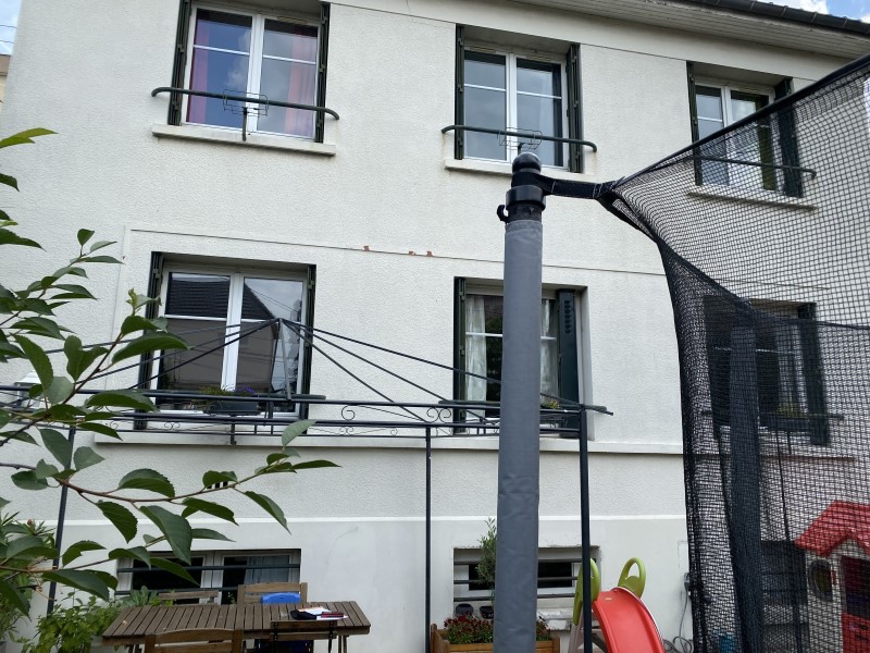 Ravalement facade houilles