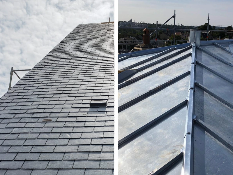 Rénovation de toiture en ardoise à Paris et en Île-de-France Toiture en zinc ou ardoise : le choix
