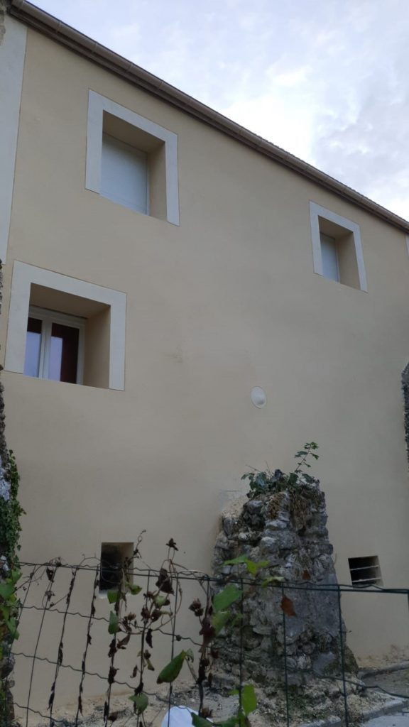 Façade monocouche à Claye-Souilly