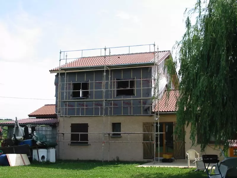 Surélévation de maison