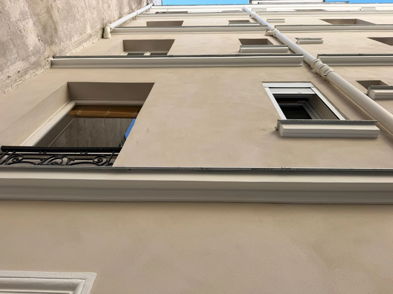 Enduit isolant extérieur