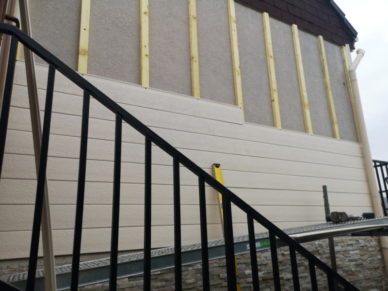 Entreprise de pose d'un bardage extérieur