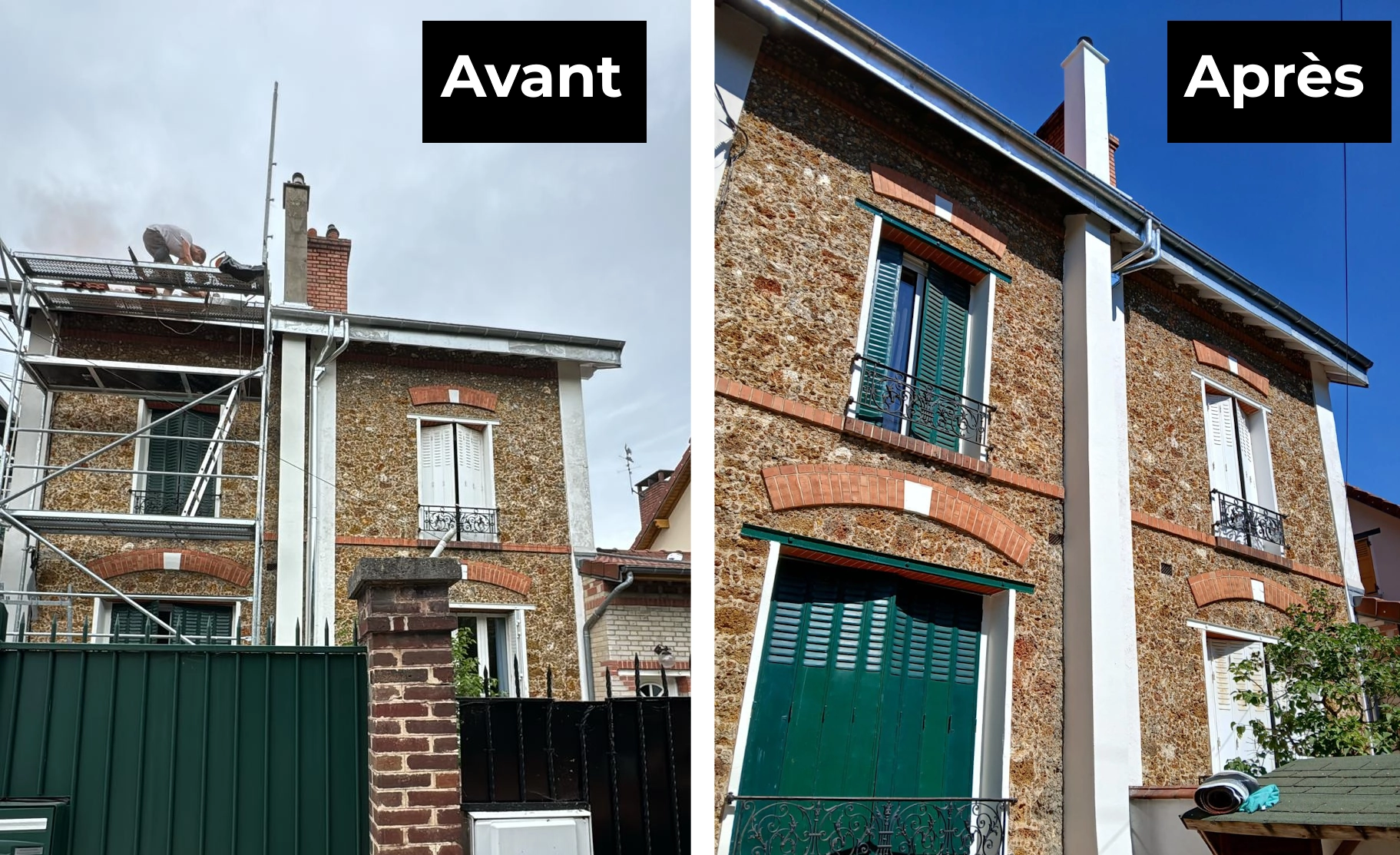 Ravalement extérieur à Rueil-Malmaison