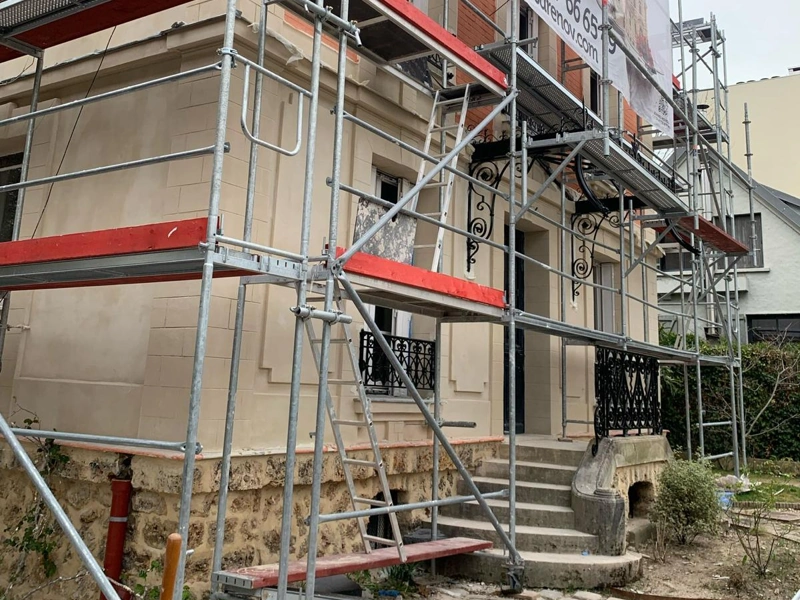 Ravalement de maison de maître