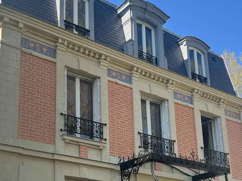 Ravalement de façade maison bourgeoise