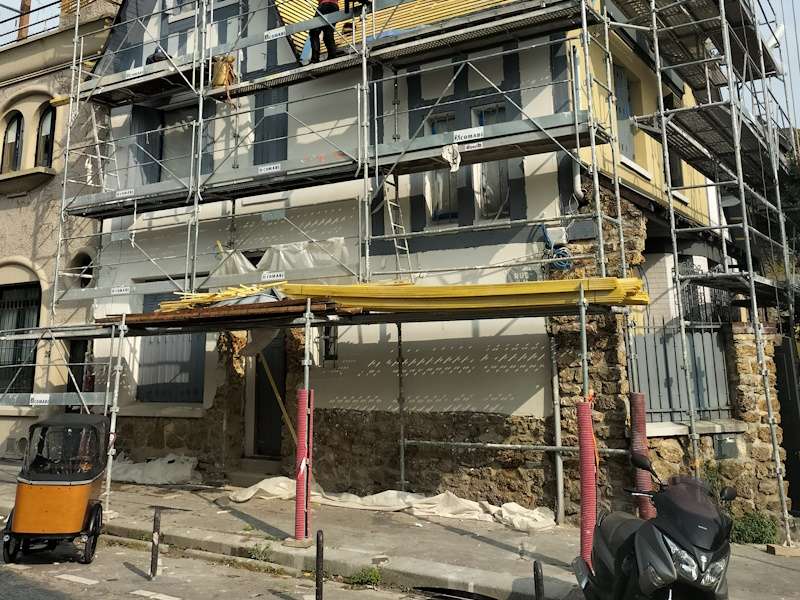 Durée pour laisser un échafaudage