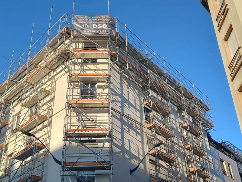 Entreprise de rénovation de façade à Paris et en Île-de-France Demande d'échafaudage en mairie