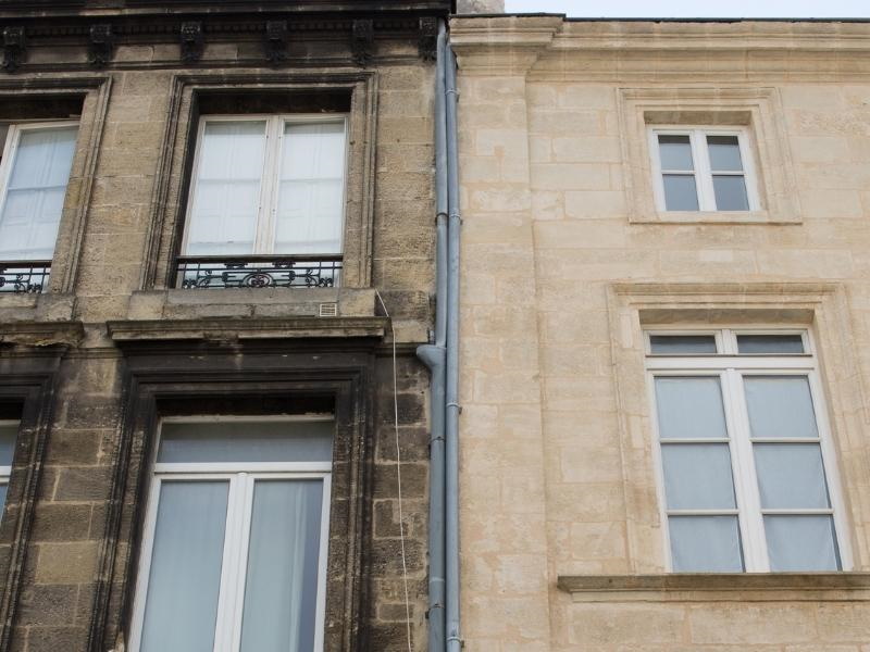 Nettoyage d'une façade ancienne
