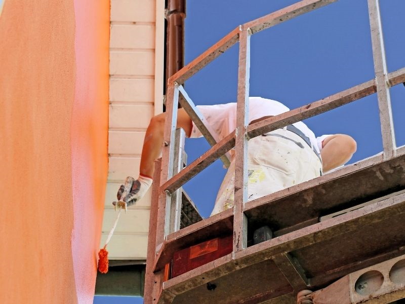 Peinture de façade