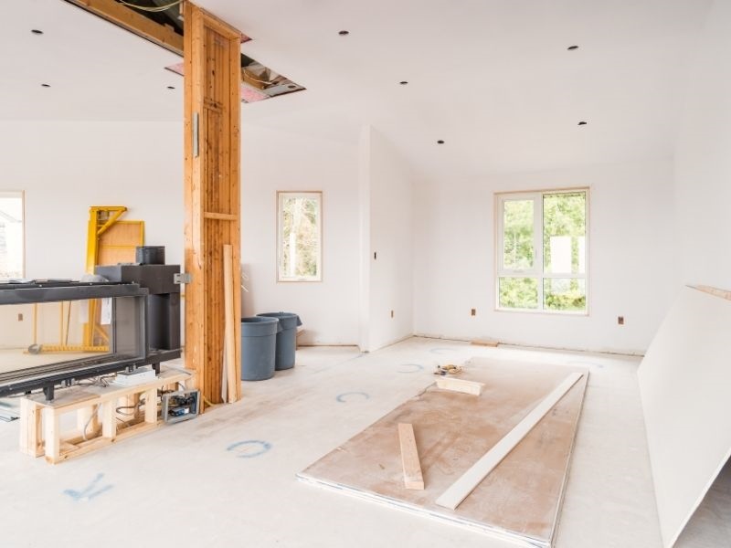 Travaux d'aménagement intérieur