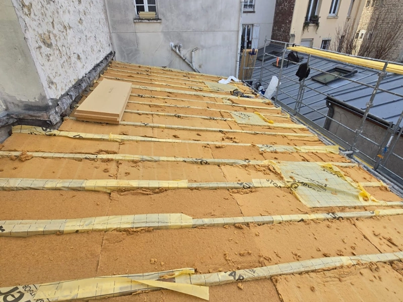 Prix toiture avec isolation extérieure