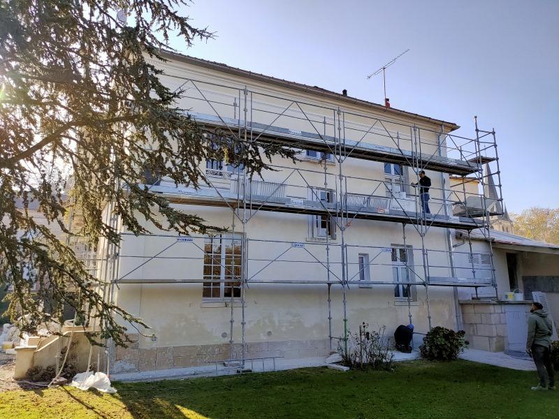 Ravalement de façade en région parisienne