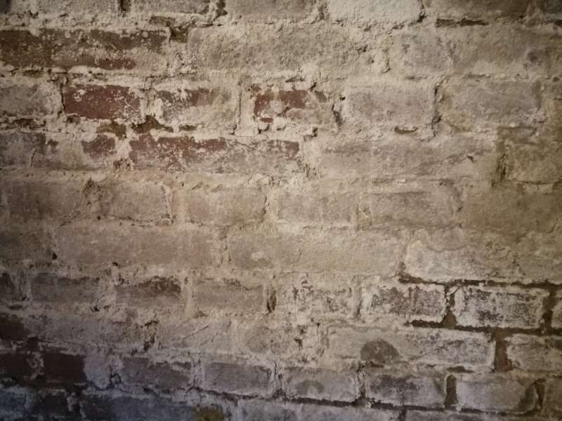 Salpêtre sur les murs
