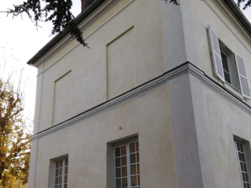 Enduit à la chaux extérieur