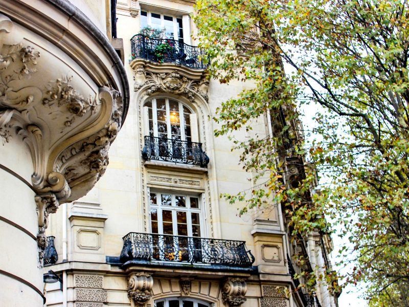 Fenêtre en bois à Paris
