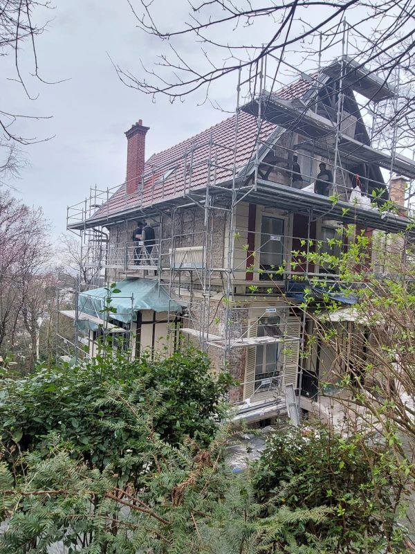 Restauration de facade montmorency