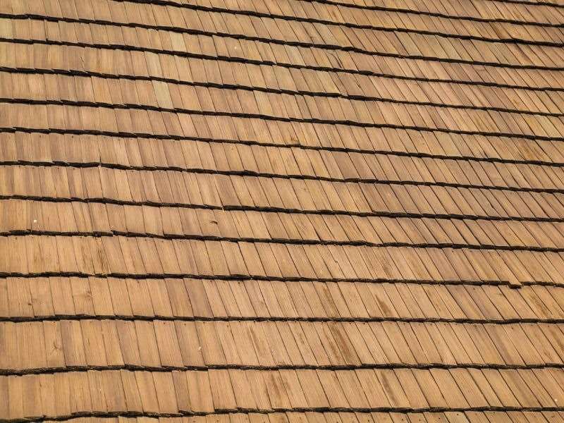 Tuile en bois