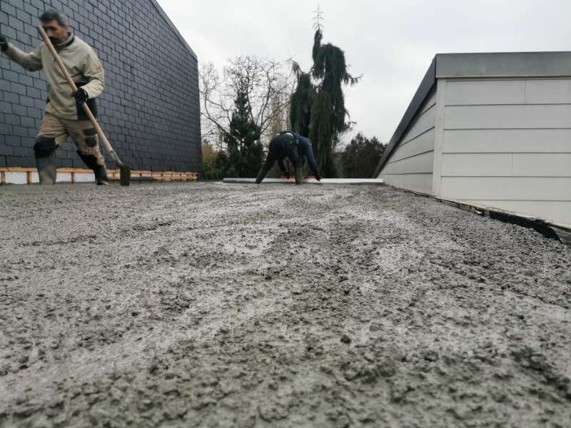 Couvreur toit plat : bien le choisir Création d'un toit plat.