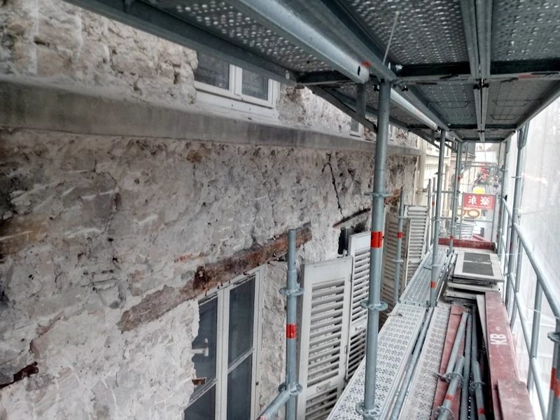 Enduit extérieur chaux et liège