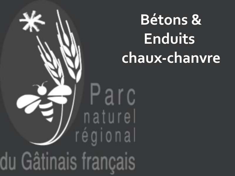 Béton et enduit chaux chanvre : parc national du Gâtinais français