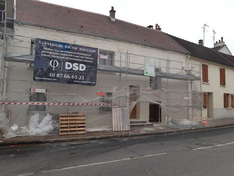Ravalement de facade 77