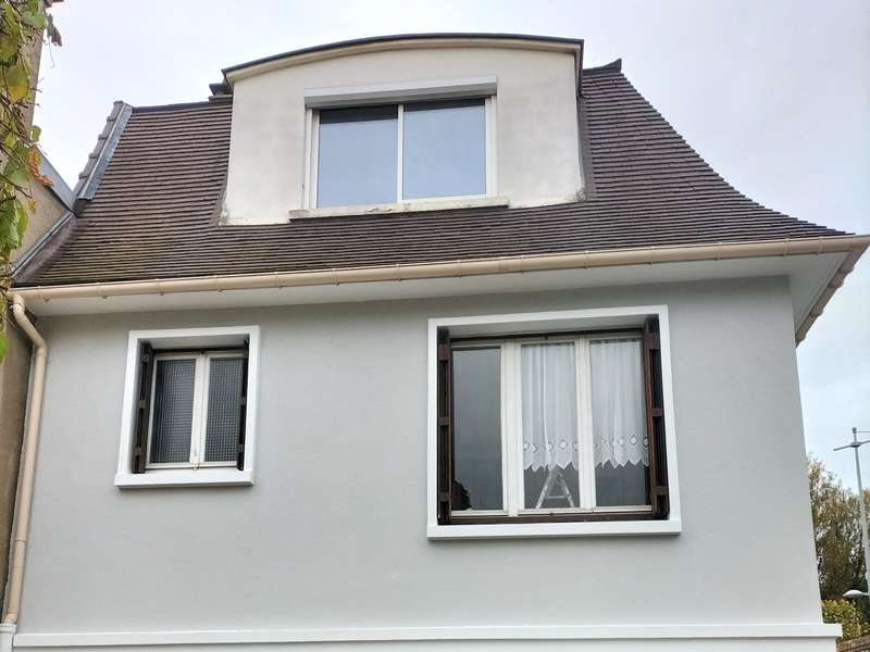 Enduit de façade à Rungis