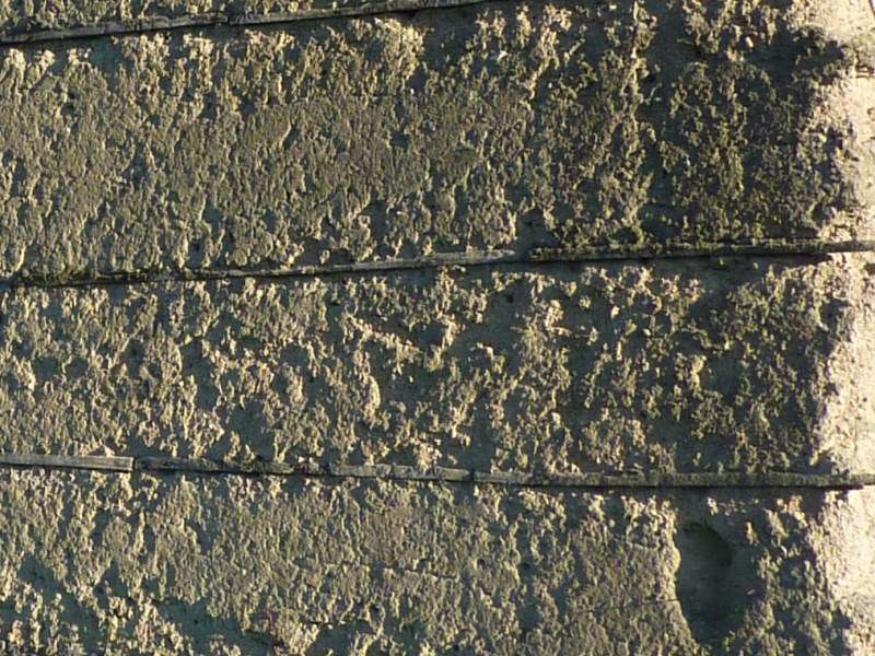 Rénovation d'un mur en pisé