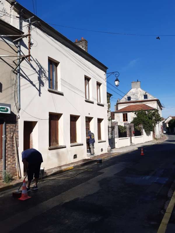 Restauration facade meaux 77