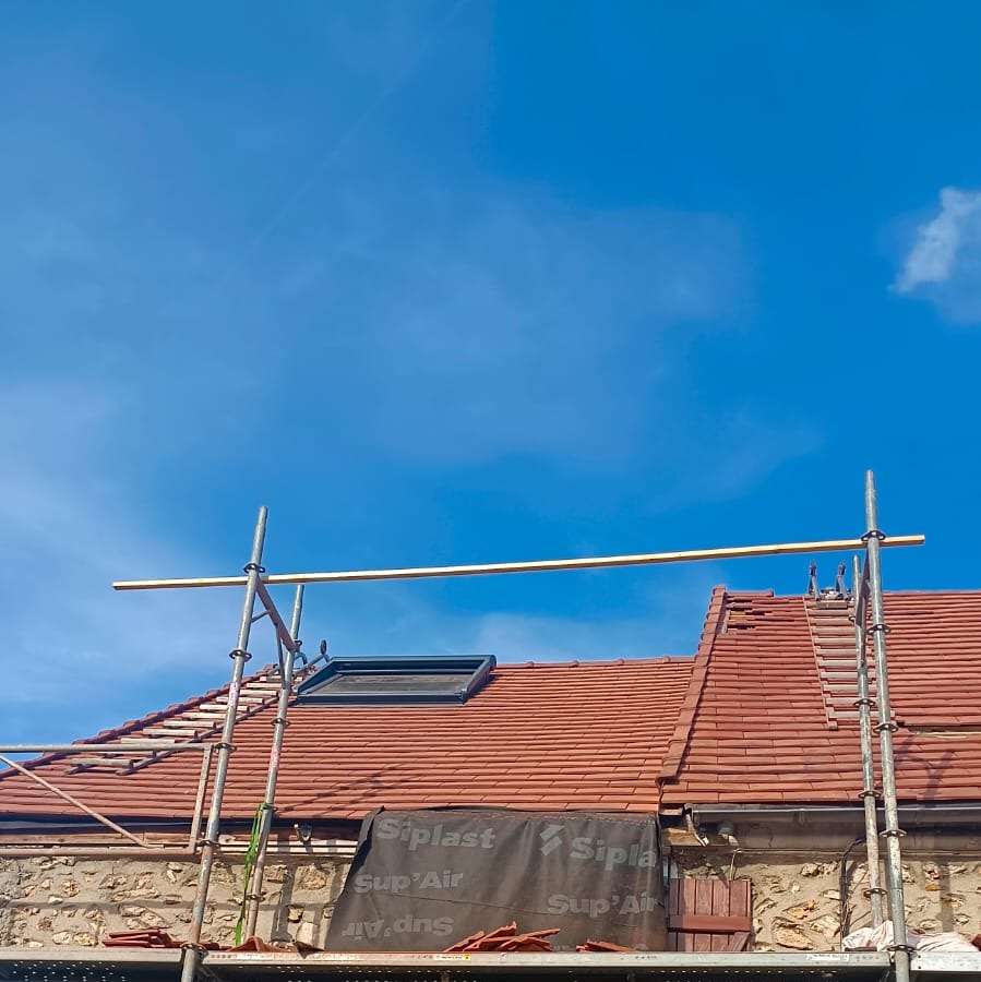 Tuiles plates seine et marne