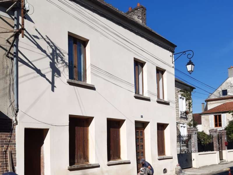 Nos ravalements Rénovation d'une façade à Meaux (77100)