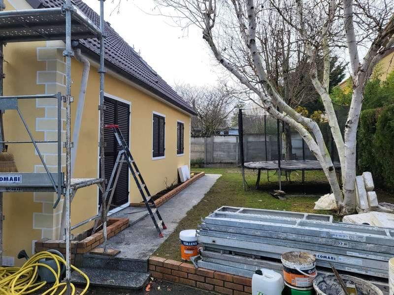 Application d'un enduit organique