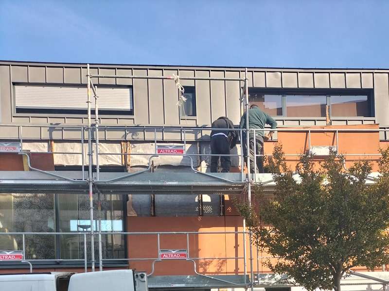 Habillage de maison métallique