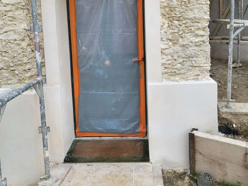 Enduit de soubassement extérieur