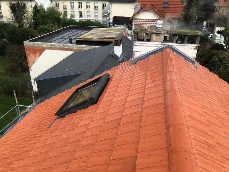 Renovation dune toiture en tuiles