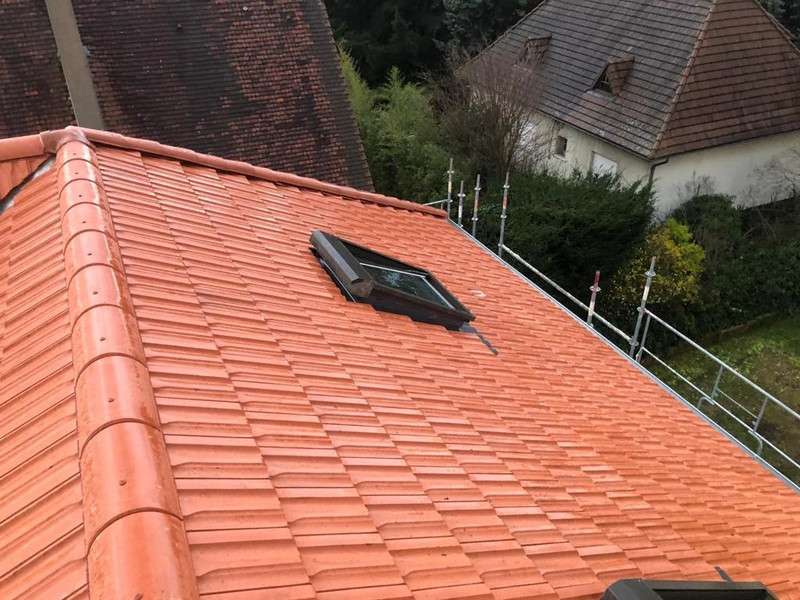Toiture tuiles 92