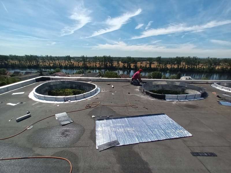 Etanchéité d'une toiture terrasse à Conflans Sainte Honorine
