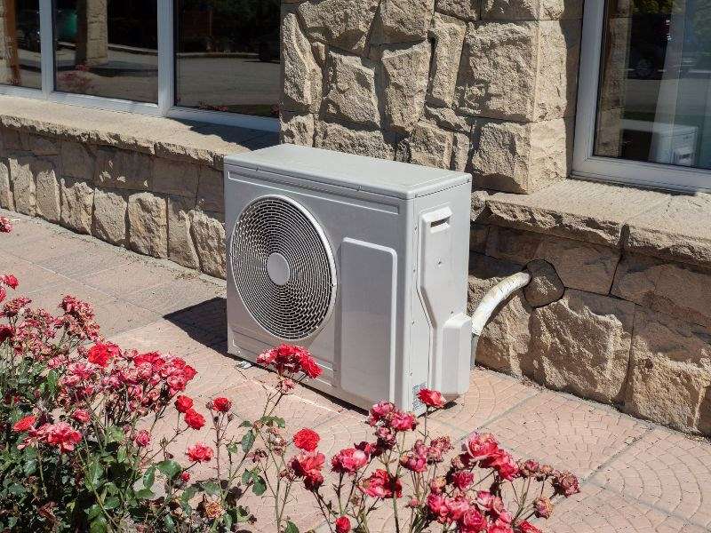 Emplacement d'une pompe à chaleur