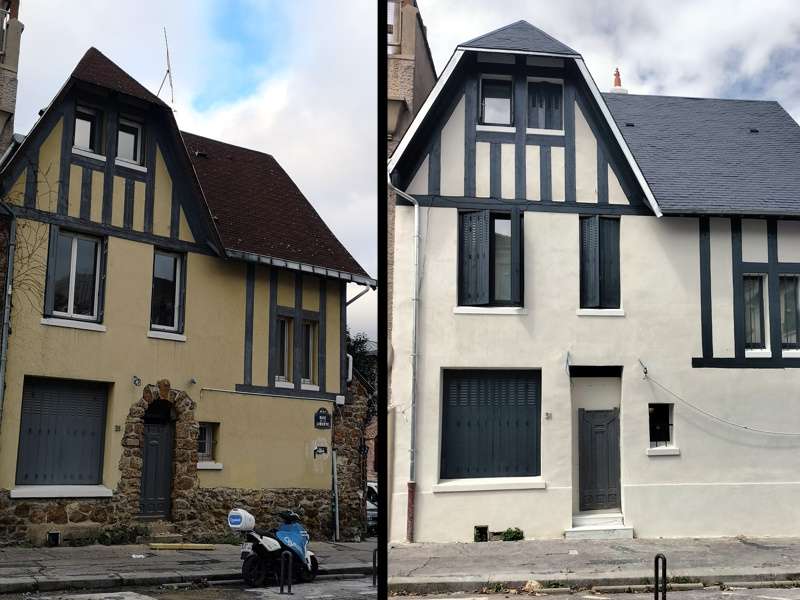 Entreprise de rénovation de façade à Paris et en Île-de-France Rénovation extérieure d'une maison