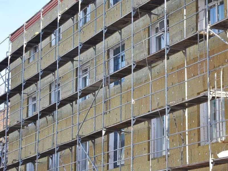 Isolation d'un mur par l'extérieur