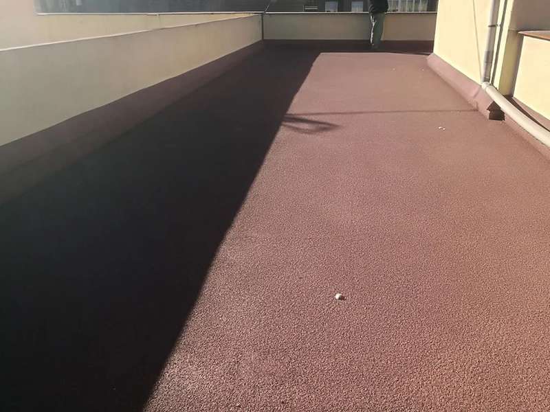 Liège isolé sur toiture
