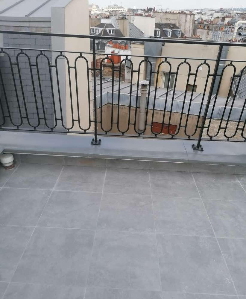 Etancheite de terrasse parisienne