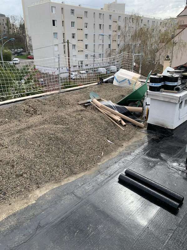 Etancheite toit plat poissy