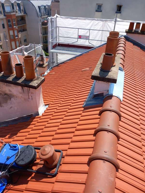 Remplacement couverture tuiles
