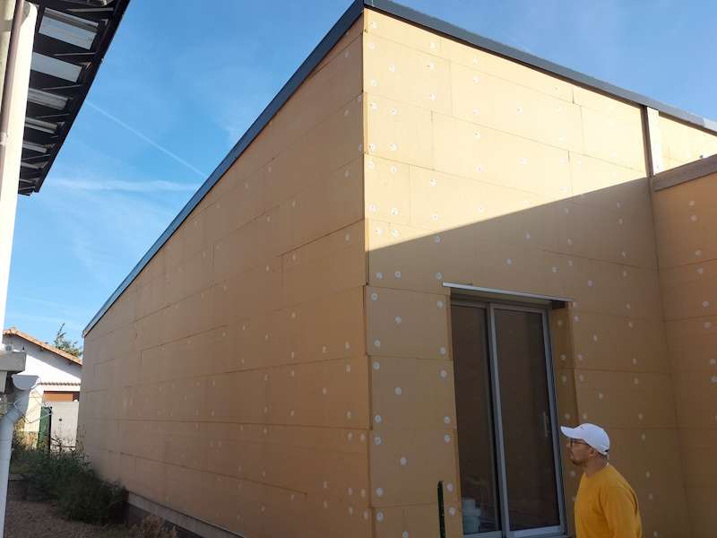 Problème avec isolation extérieure
