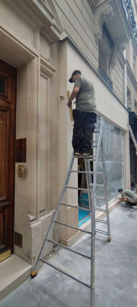Ravalement pierre de taille a paris