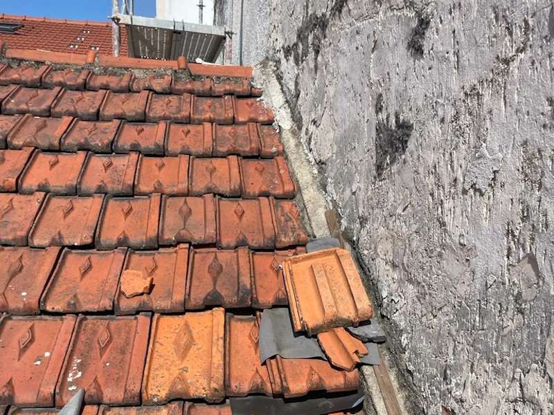 Recherche de fuite de toiture