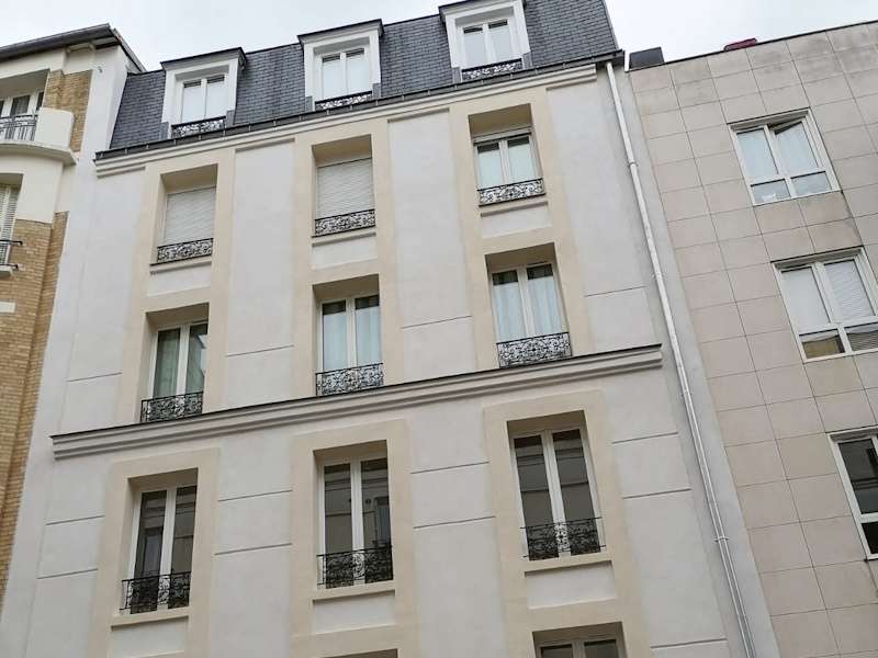 Nos ravalements Ravalement d'une façade d'immeuble à Levallois-Perret