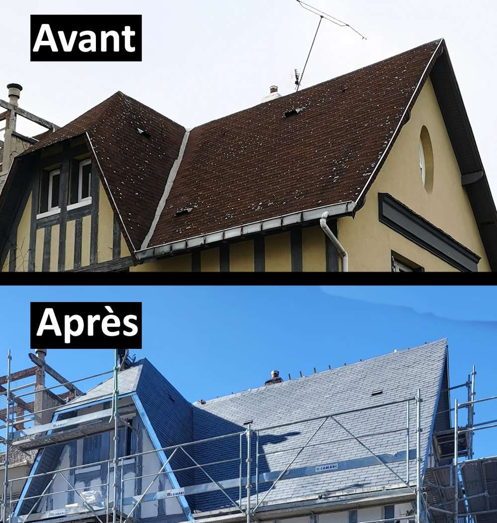Remplacement de toiture