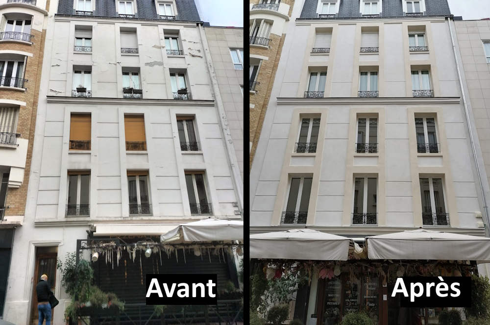 Ravalement de façade en copropriété