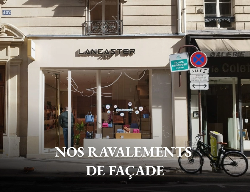 Nos ravalements de facade